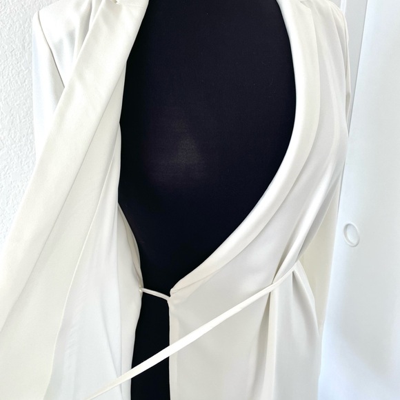 NWOT Botany White Wrap-Around Blazer Dress - S - Picture 8 of 10